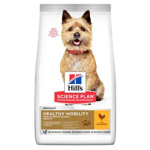 Alternative view of HILL’S SCIENCE PLAN Adult Small & Mini Healthy Mobility  с пилешко