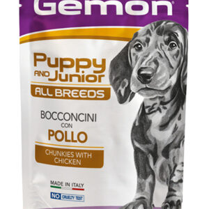 GEMON Puppy Junior пауч с пиле