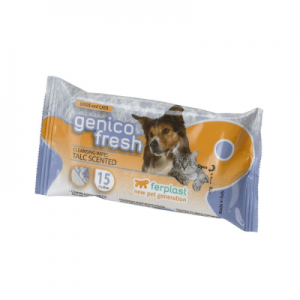 Alternative view of Мокри кърпички GENICO FRESH с аромат на талк 40 бр
