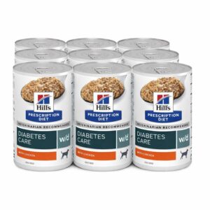 Пакет 12 консерви Hill's Prescription Diet w/d Diabetes Care лечебна храна за кучета с диабет
