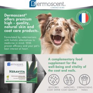 Keravita Dermoscent хранителна добавка за здрава кожа козина и нокти при кучета и котки