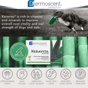 Keravita Dermoscent ползи за козина кожа и нокти при кучета и котки