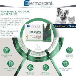 Keravita Dermoscent състав и действие на добавката за кожа и козина