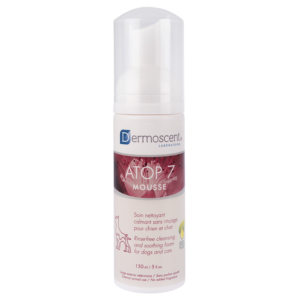 ATOP 7 Mousse Dermoscent успокояваща почистваща пяна за кучета и котки